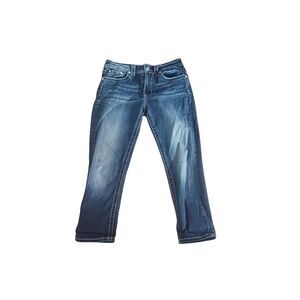 Miss me boyfriend capri 27 x 25 Darkwash